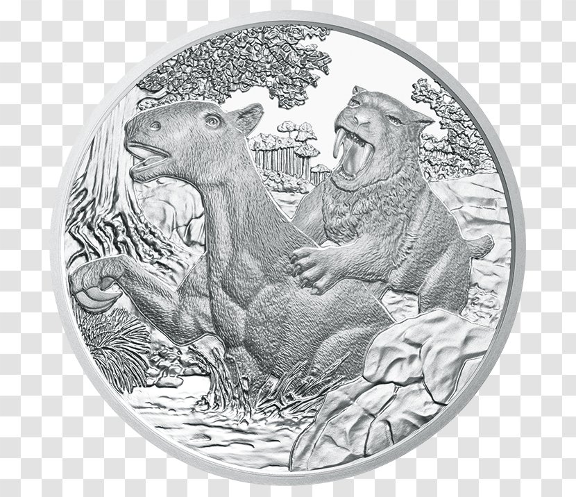 Silver Coin South Korea Perth Mint - Drawing Transparent PNG