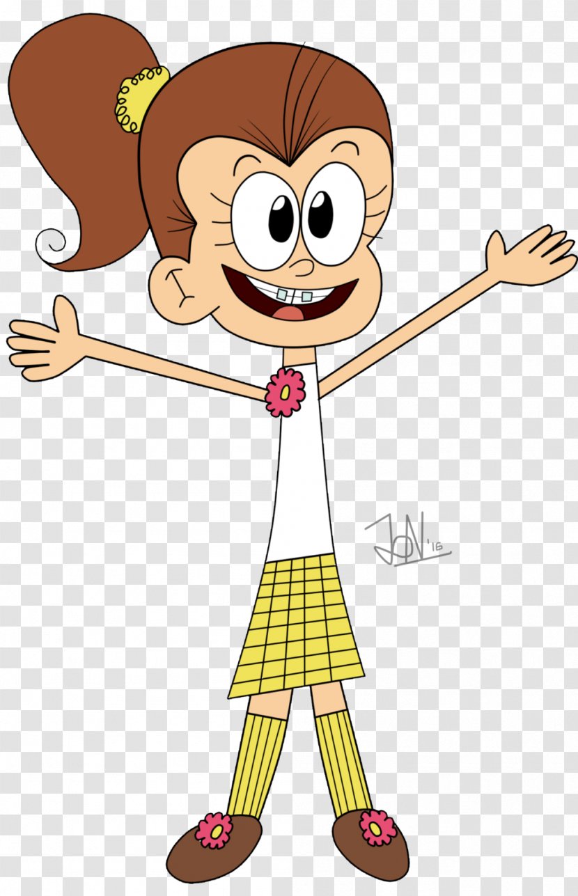 Luan Loud Laughter Leni Smile - Frame - Laughing Out Transparent PNG
