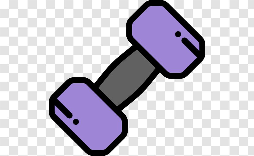 Riabilitazione Ortopedica Physical Therapy Clip Art - Purple - Dumbbell Icon Transparent PNG