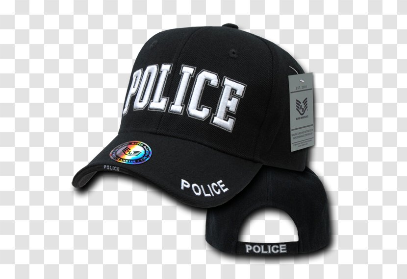 Baseball Cap Embroidery Hat Police Transparent PNG