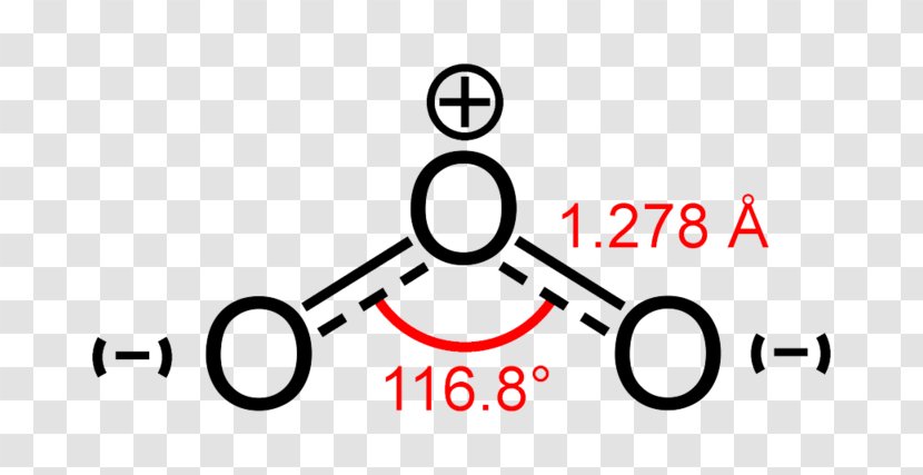 Ozone Triatomic Molecule Molecular Geometry Chemical Bond - Oxygen - Diatomic Molecules Dipole Transparent PNG