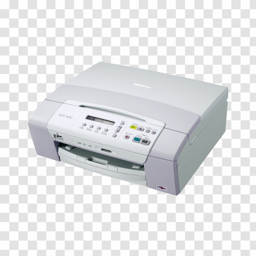 Laser Printing Inkjet Multi-function Printer Brother Industries - Multifunction Transparent PNG