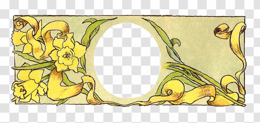 Art Clip - Watercolor - Yellow Pattern Certificate Transparent PNG