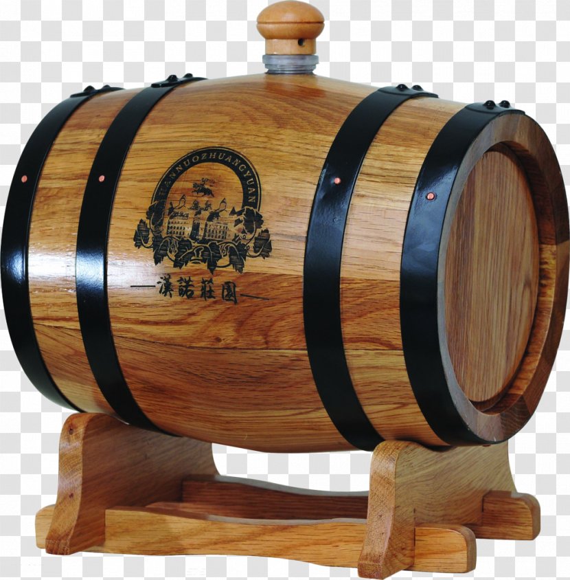 Red Wine Oak Barrel - Barrels With Stand Transparent PNG