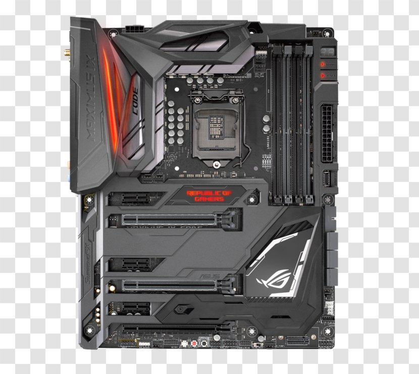 ROG GAMING MOTHERBOARD MAXIMUS IX EXTREME LGA 1151 ATX ASUS Maximus Hero - Computer Cooling - Trusted Platform Module Transparent PNG