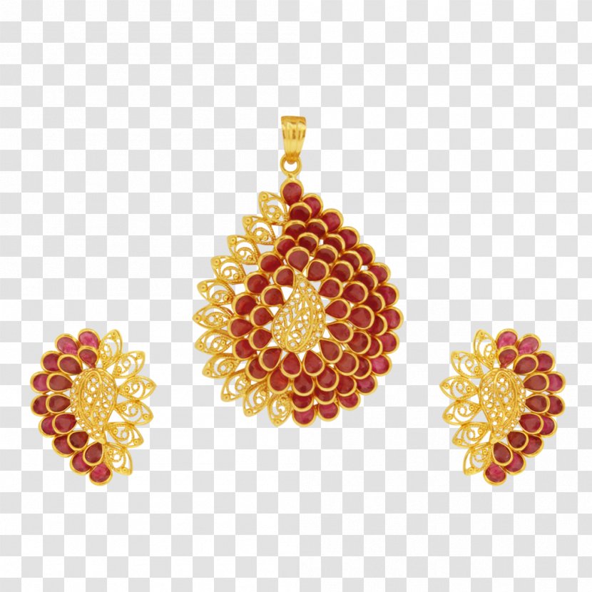 Earring Jewellery Sanghi Jewellers Bijou Gemstone - Store - Hyderabad Transparent PNG