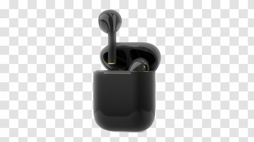 Technology Angle - Cartoon - Black Headphones Transparent PNG