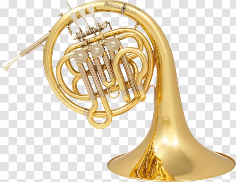 French Horns Brass Instruments Trumpet Musical - Flower - Trombone Transparent PNG