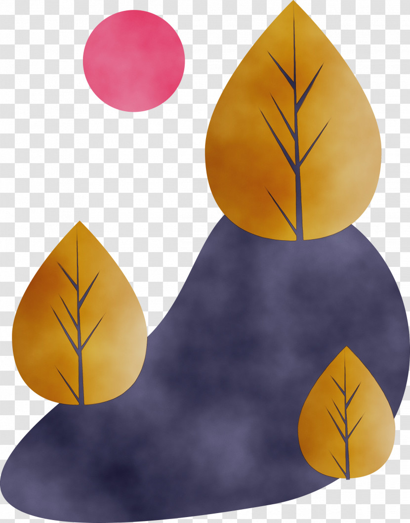 Leaf Yellow Tree Plant Transparent PNG