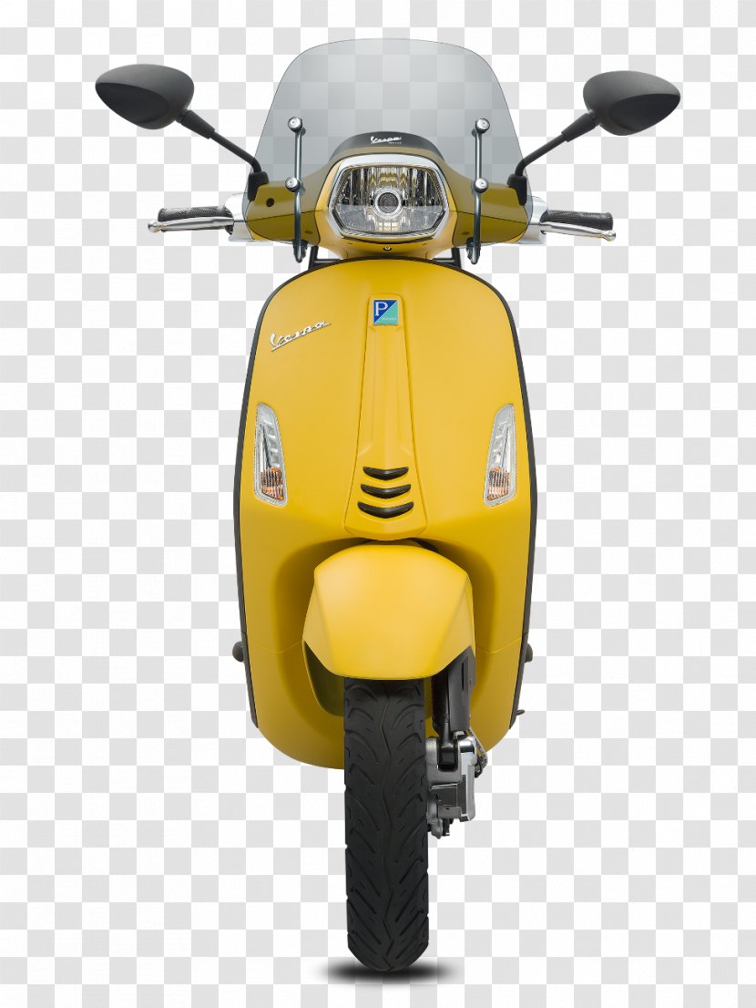Vespa GTS Scooter Piaggio Car - Motorcycle Transparent PNG