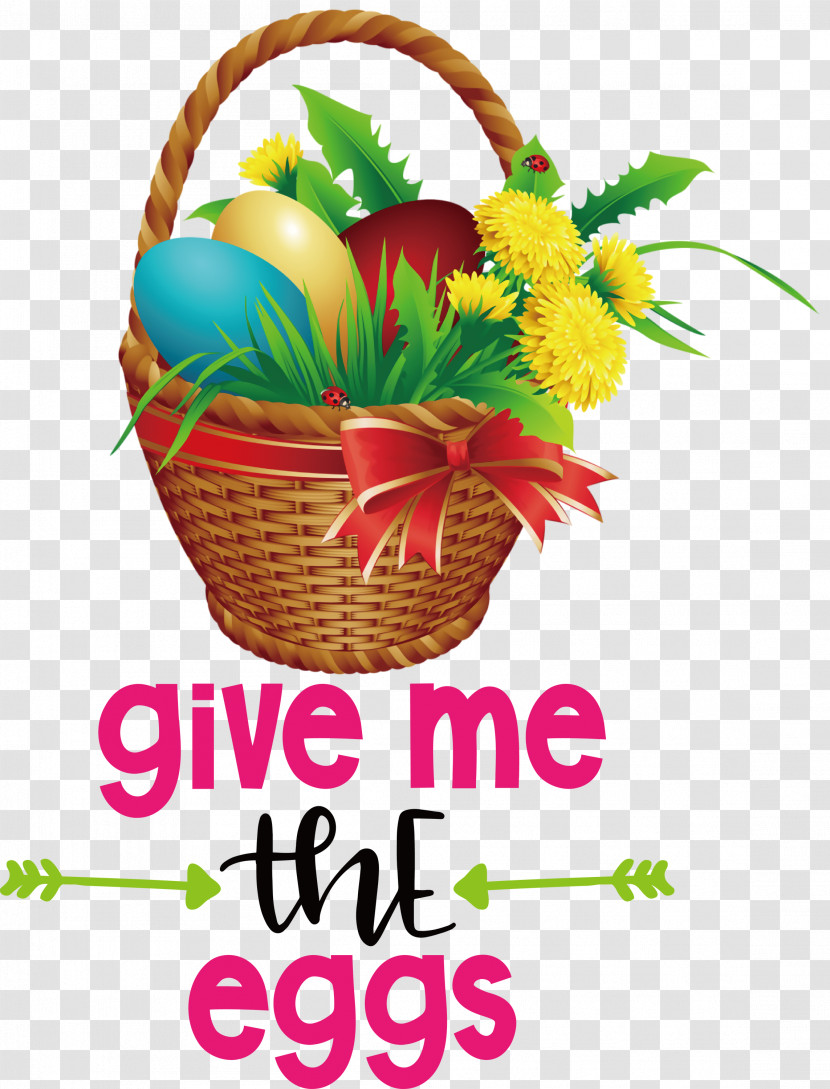 Give Me The Eggs Easter Day Happy Easter Transparent PNG