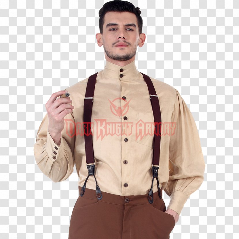 T-shirt Victorian Era Dress Shirt Steampunk Fashion Clothing - Vest Transparent PNG