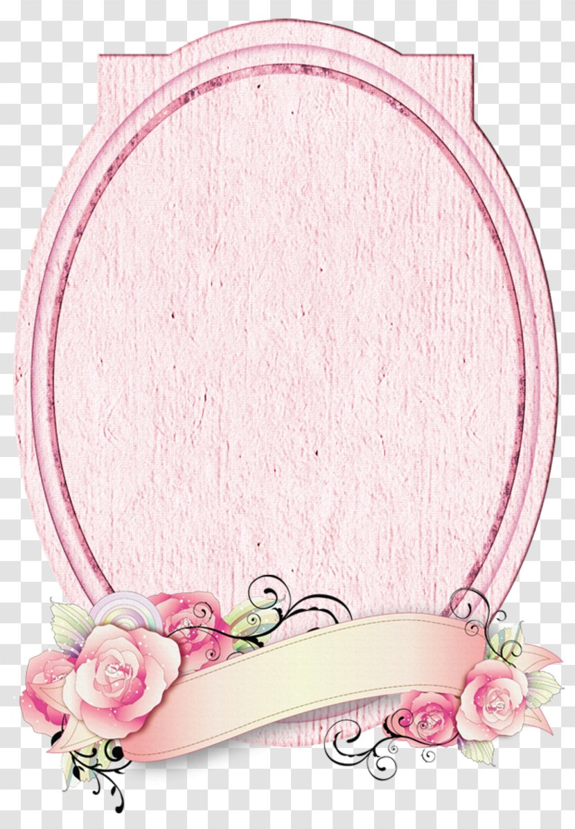Clip Art - Picture Frames - Pink Border Transparent PNG