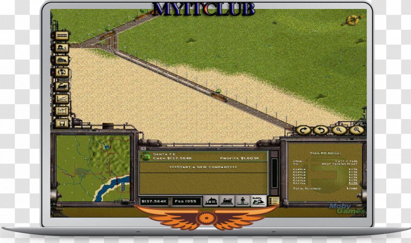 Video Game - Railroad Tycoon Transparent PNG