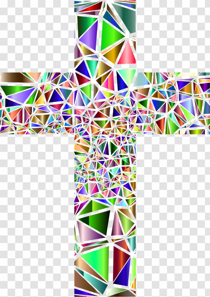 Stained Glass Window Clip Art - Jesus Transparent PNG