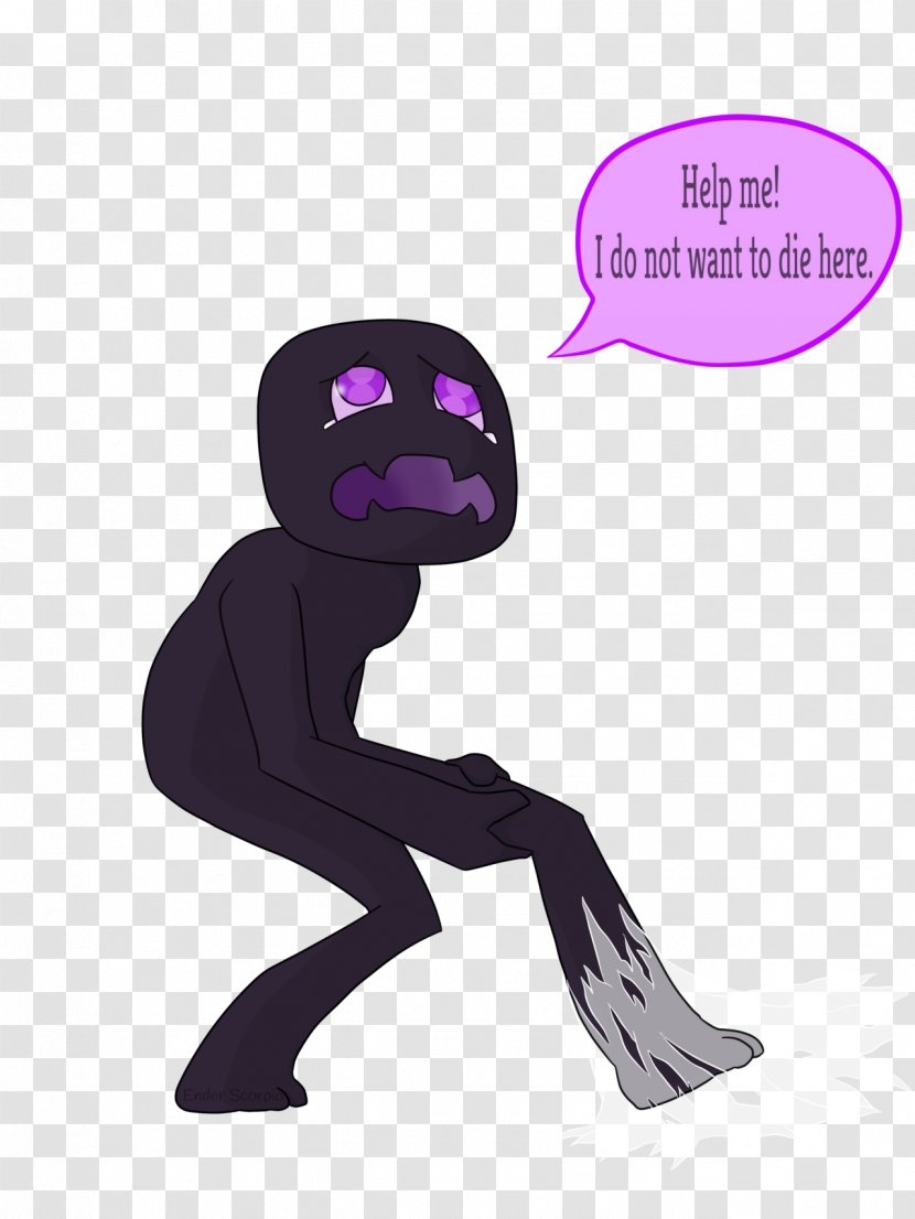 Minecraft Enderman Spider - Heart - Endereço Transparent PNG