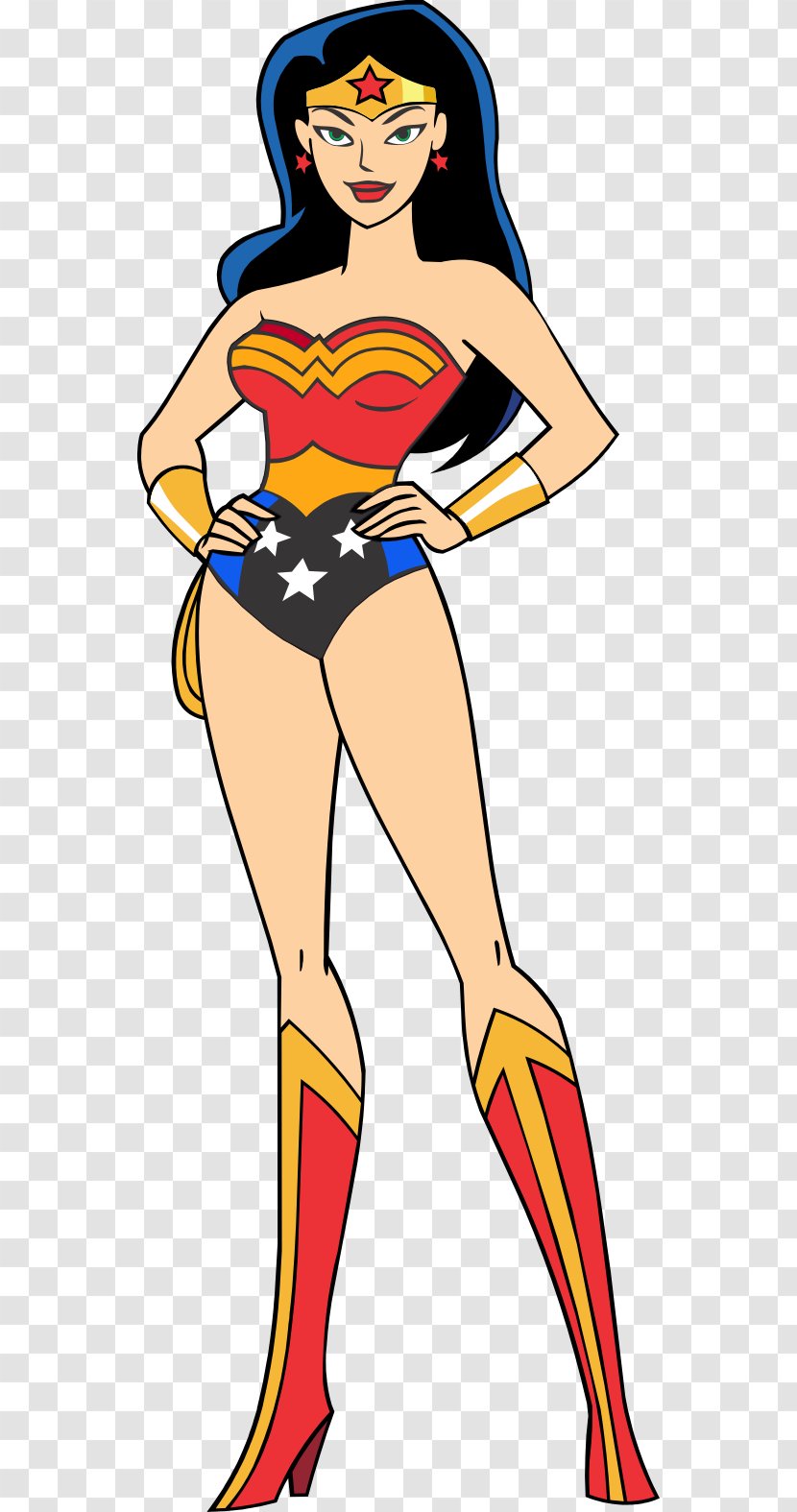 Superman/Wonder Woman Superhero Comics - Cartoon - MULHER MARAVILHA Transparent PNG