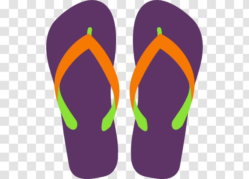 Flip-flops Slipper Clip Art - Shoe - Sandal Transparent PNG