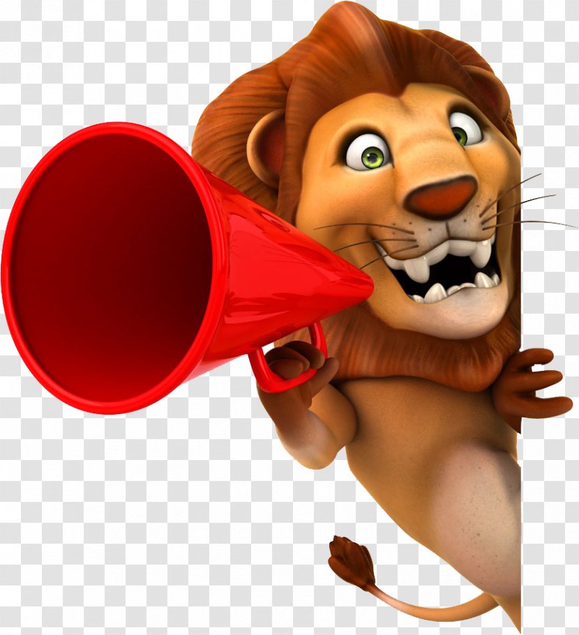 Cartoon Download Royalty-free - Big Cats - Lion Transparent PNG