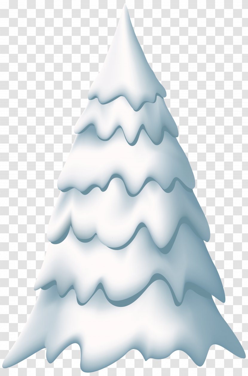 Christmas Tree Decoration Ornament - Spruce - Snowy Transparent Clip Art Image Transparent PNG