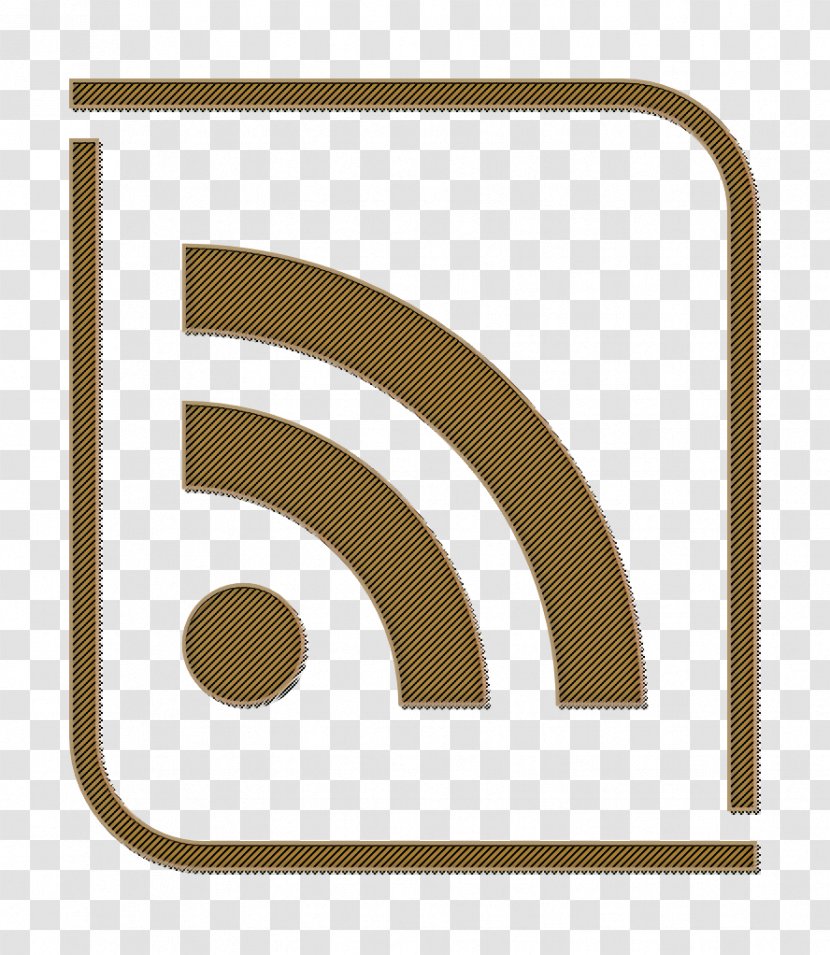 Blog Icon News Rss - Beige - Symbol Transparent PNG