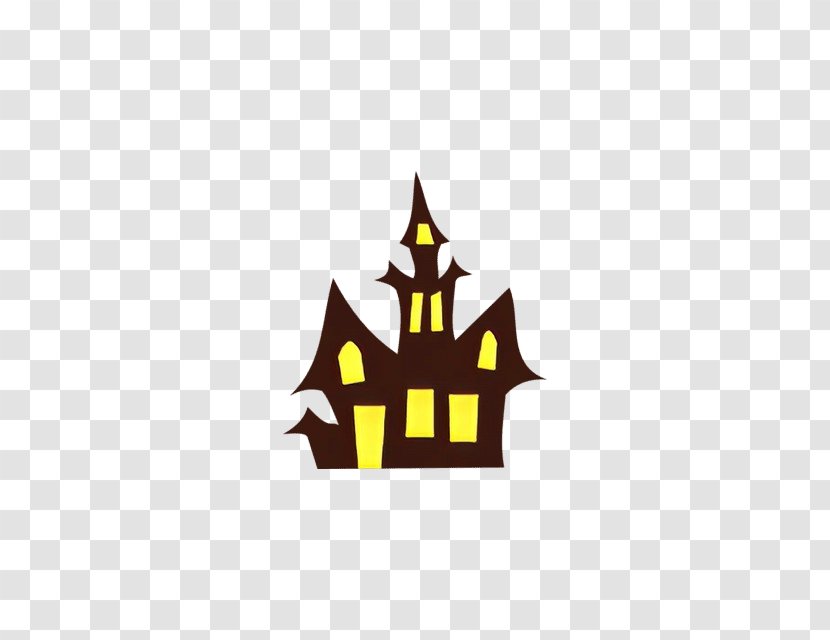 Haunted House Cartoon - Logo Ghost Transparent PNG
