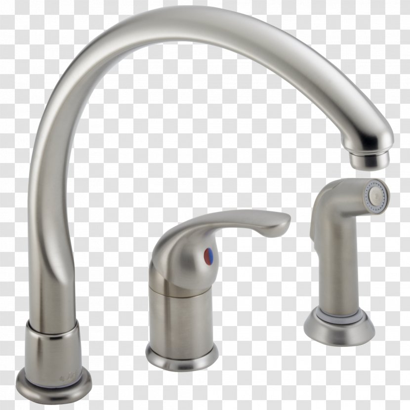 Tap Moen Kitchen Sink - Faucet Transparent PNG