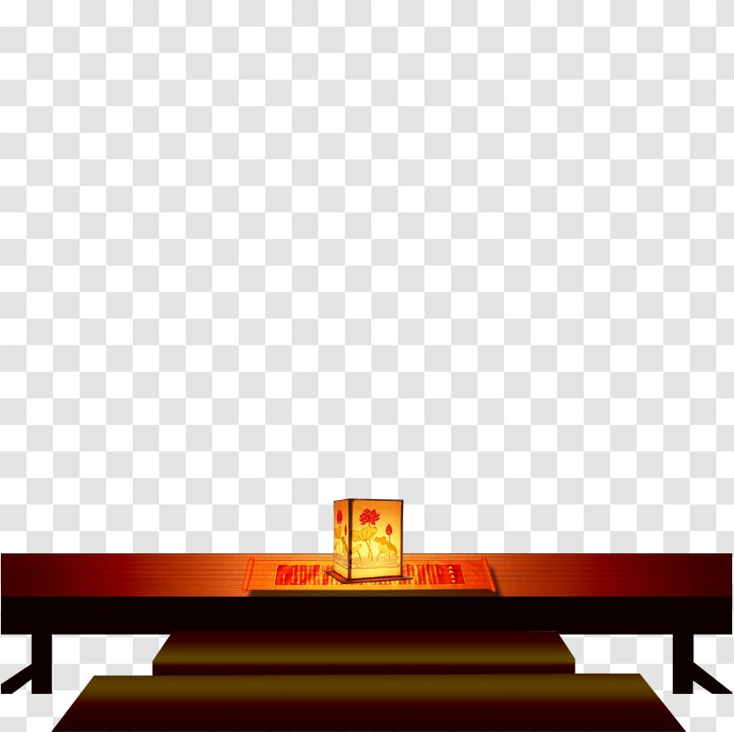 China Table Computer File - Rectangle - Chinese Style Coffee Transparent PNG