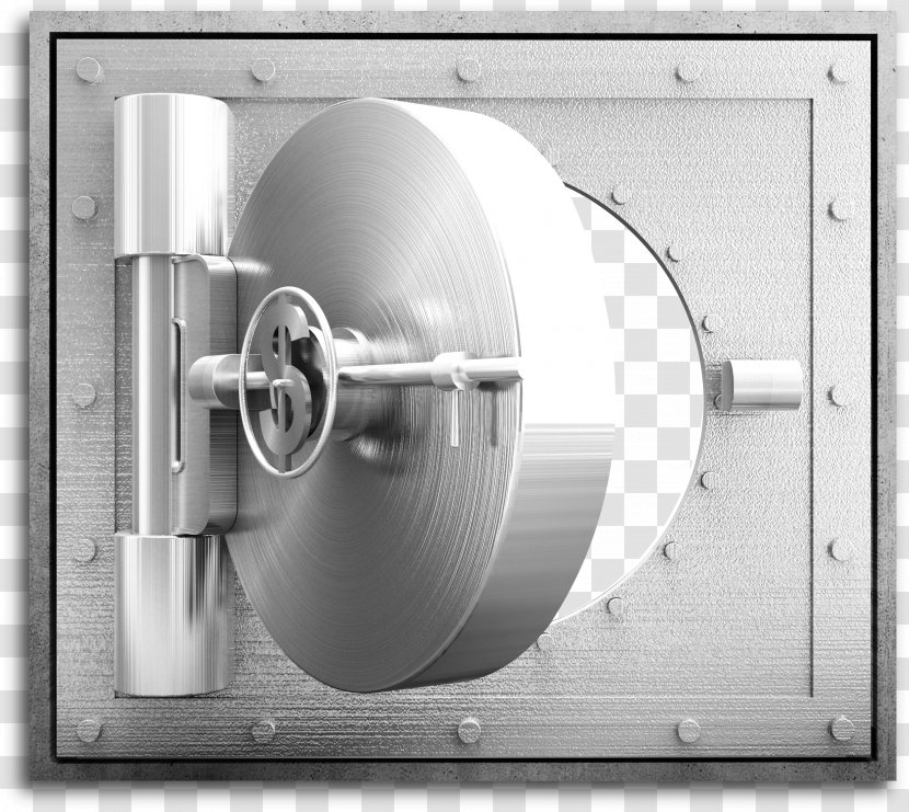 Safe Deposit Box Insurance Download - Bank - Safes Vault Door Pull Creative HD Free Transparent PNG