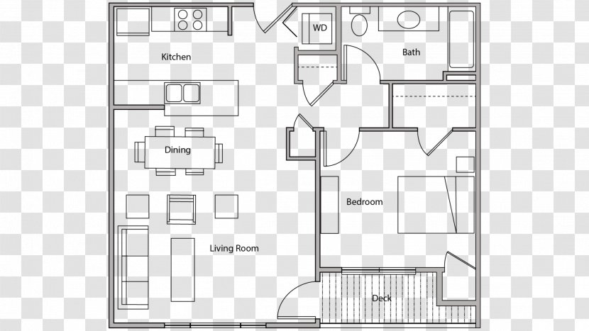 Floor Plan Architecture House Residential Area - Property Transparent PNG