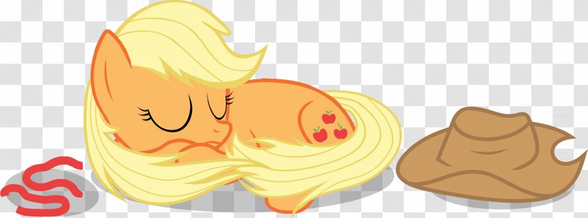Applejack Pinkie Pie DeviantArt Sleep - Sleeping Transparent PNG