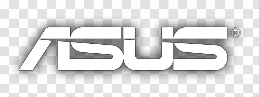Asus Laptop Logo Brand Font - Rectangle Transparent PNG