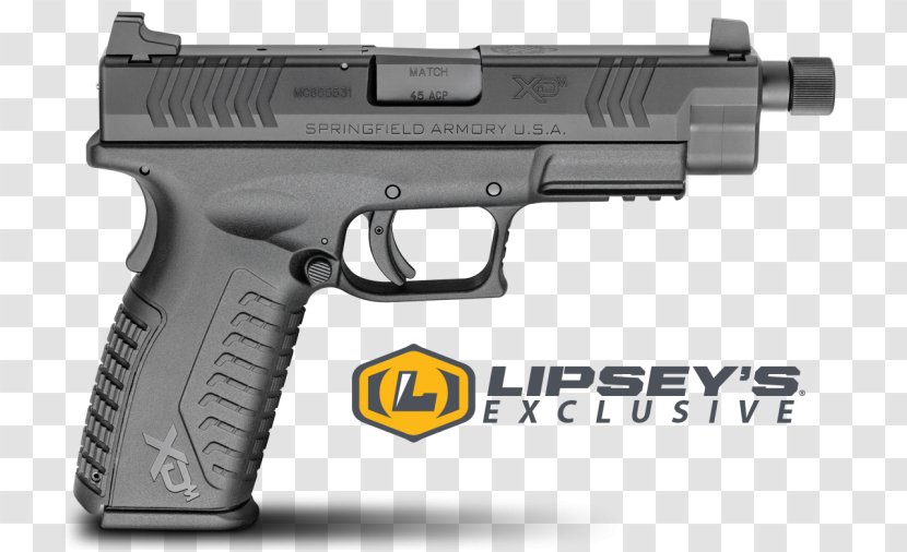 Springfield Armory XDM HS2000 .45 ACP Pistol - Semiautomatic - Handgun Transparent PNG