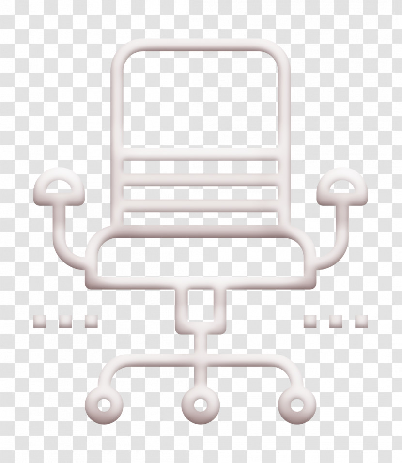 Job Resume Icon Chair Icon Desk Chair Icon Transparent PNG
