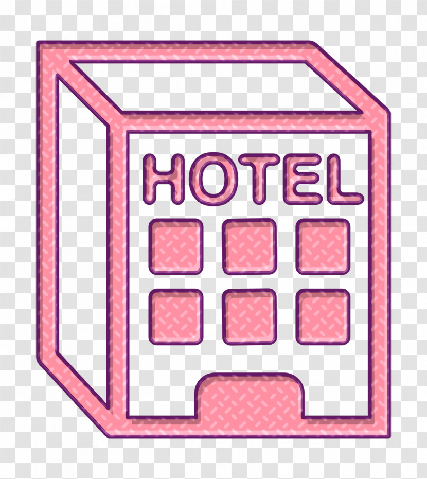 Travel Icon Hotel Building Icon Tourism Icon Transparent PNG
