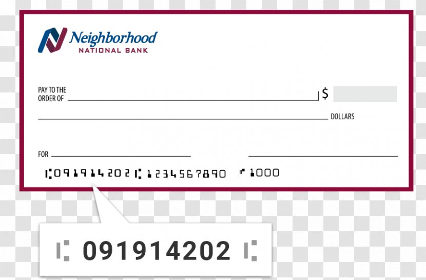 Bank ABA Routing Transit Number Web Page Electric Light - Parallel Transparent PNG