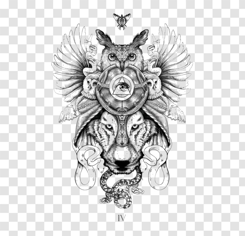 Set of three tattoo sketch with panther wolf fox flowers and mandala for  Henna drawing and tattoo template Animal tattoo Vector illustration Stock  Vector  Adobe Stock