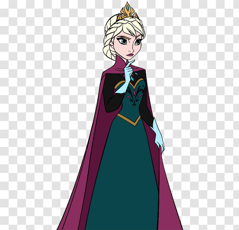 Elsa Anna Kristoff Clip Art Openclipart - Cartoon Transparent PNG