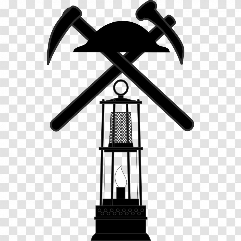 Safety Lamp Davy Miner Mining - Mine - Hammer And Sickle Transparent PNG