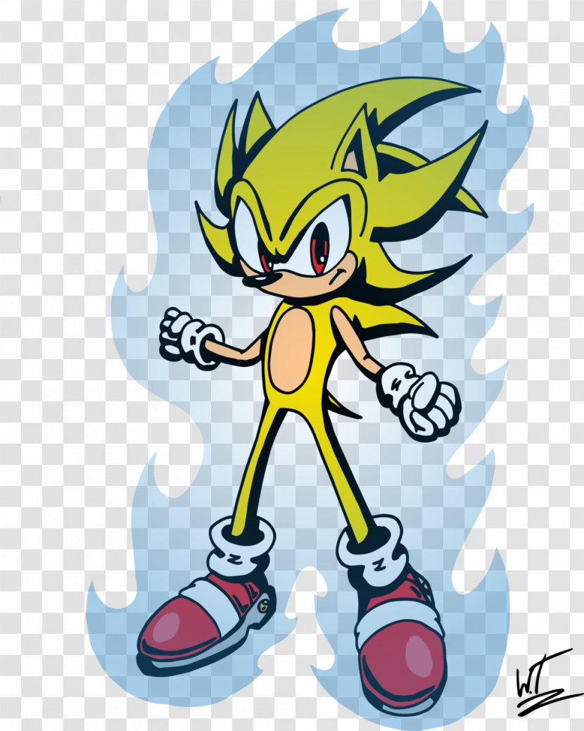 Sonic CD Mania Adventure Drawing - Blue - Line Art Transparent PNG