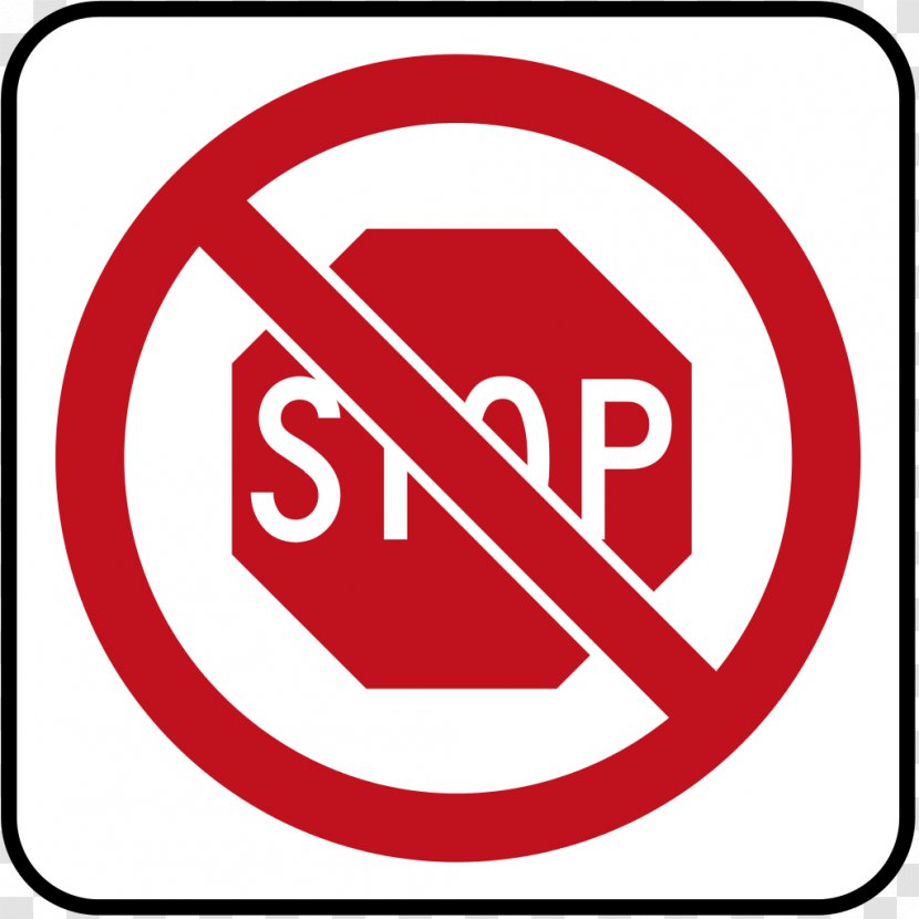 Stop Sign Traffic Manual On Uniform Control Devices Road - Regulatory Transparent PNG