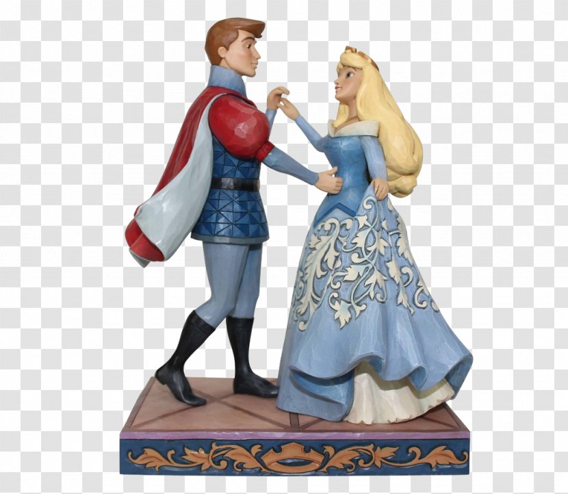 Princess Aurora Prince Phillip Figurine Ariel Minnie Mouse - Disneyana Transparent PNG