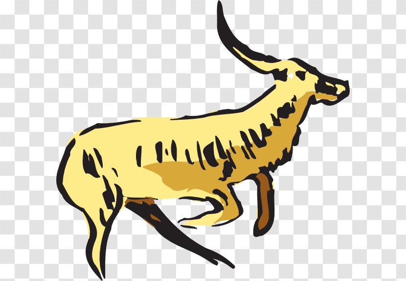 Clip Art Antelope Canidae Pronghorn - Wildlife - Antelop Transparent PNG