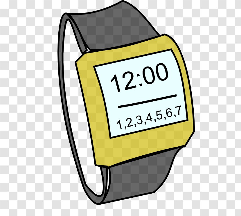 Digital Clock Stopwatch Clip Art - Sign - Watch Transparent PNG
