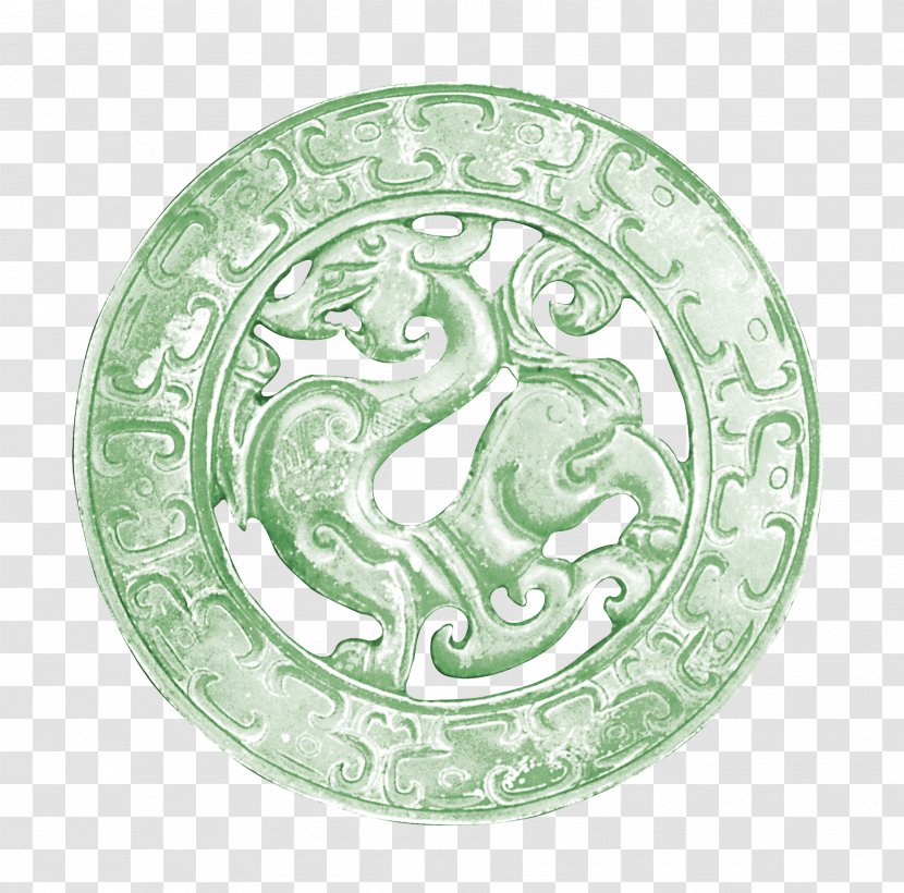 Emperor Of China Hongshan Culture Chinese Jade - Antique - Dragon-shaped Transparent PNG