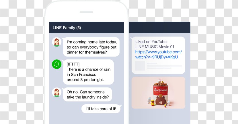 Chatbot Smartphone LINE Mobile App Robot - Communication - Connection Lines Transparent PNG