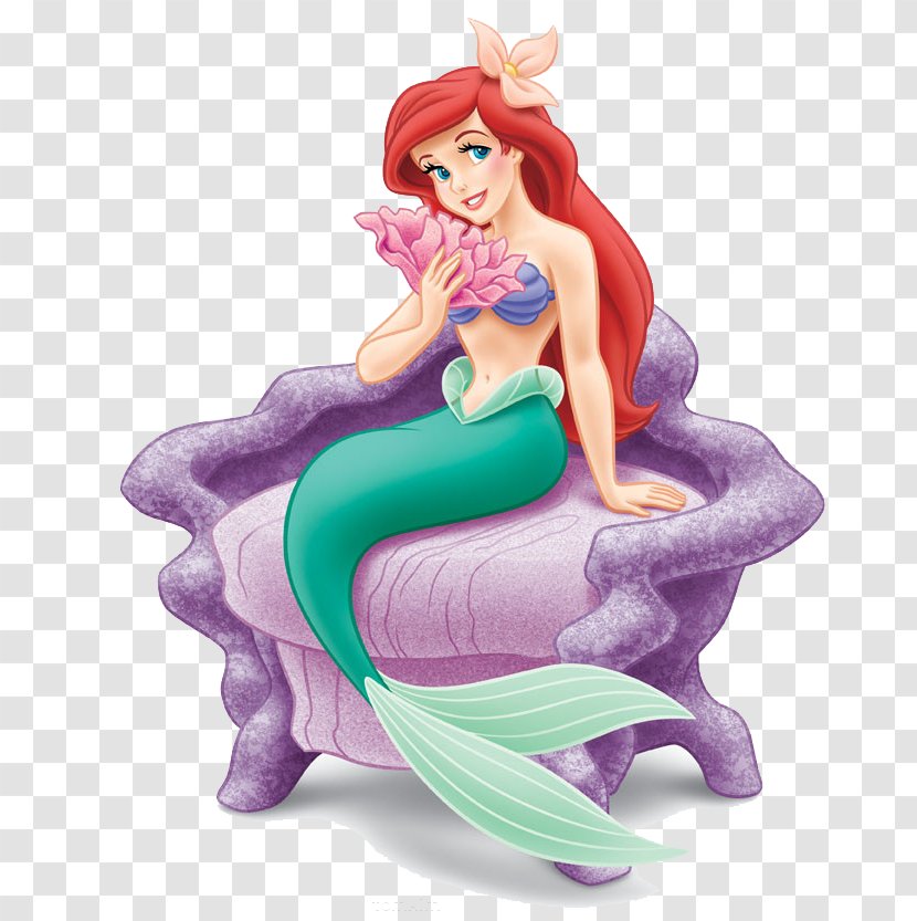 Ariel Princess Jasmine Minnie Mouse Aurora Snow White - Silhouette - Mermaid Transparent PNG