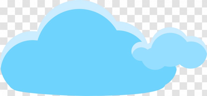 Sky Wallpaper - Blue Cartoon Clouds Transparent PNG