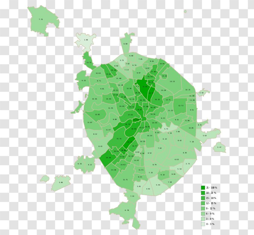 Moscow Mayoral Election, 2013 2018 Map - City Duma Transparent PNG