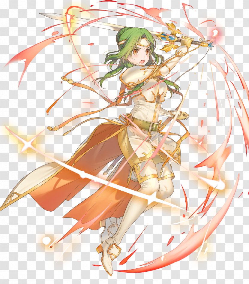 Fire Emblem: Path Of Radiance Emblem Heroes Radiant Dawn Awakening Warriors - Flower - Holding The Sword Knight Transparent PNG